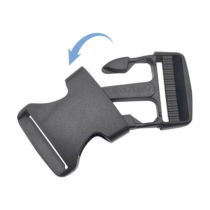 5pc schoolbag accessory plastic thickened insert buckle plastic insert buckle clasp backpack adjustment buckle accessory