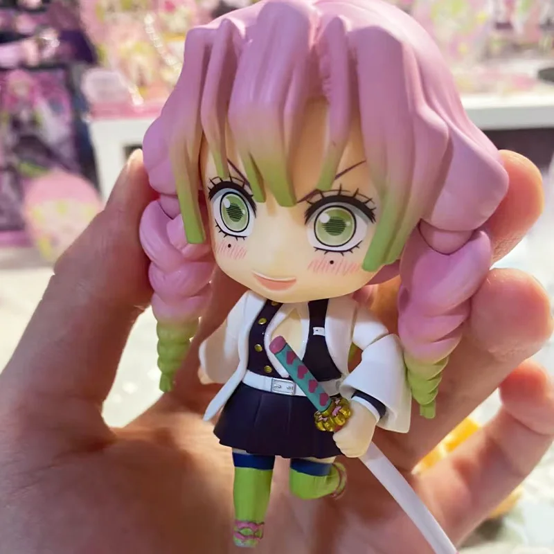 GSC Demon Sayaer Mitsuri Muichiro Anime Acchion Figuur Nendoroid # 2218 # 2217 Speelgoed Ornament Schattig Model Kinderen Verjaardagscadeau