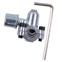 Refrigerator Piercing Valve Puncture Valve With Spanner Air Conditioner Line Tap Valve For 0.25/0.31/0.375 Inch Copper Tubes