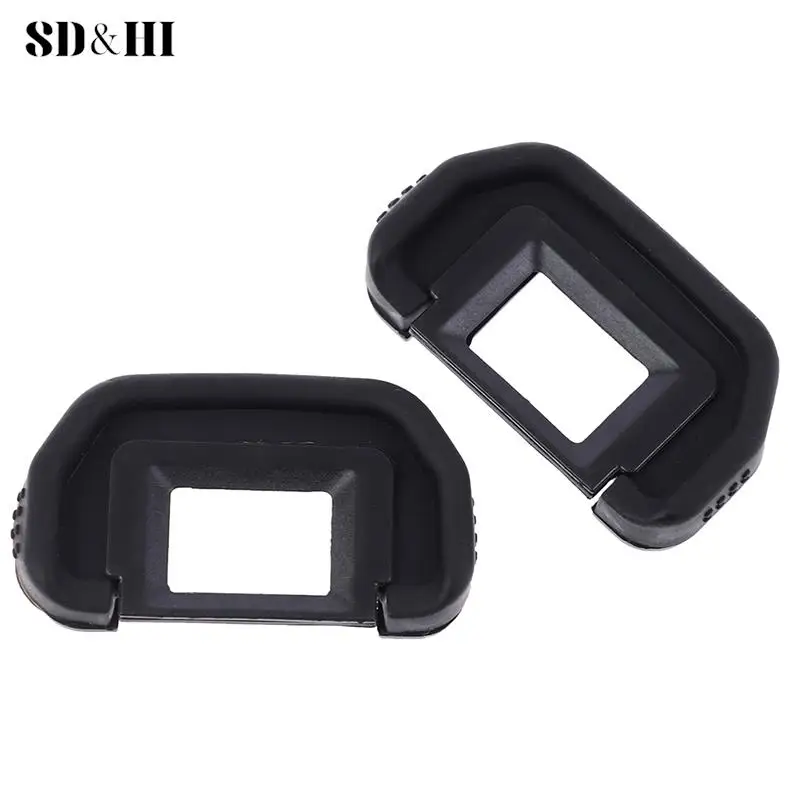 2pcs EF Black Rubber Eye Cup Viewfinder Eyepiece For EOS 6D 70D 60D 60Da 50D 5D Mark II 5D2 40D 