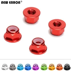 NEW ENRON 4Pcs Aluminum M4 Wheel Nuts #1747 #3647 for RC Car 1/16 1/10 Traxxas TRX-4 E-Revo VXL Slash 2WD Rustler Stampede Rally