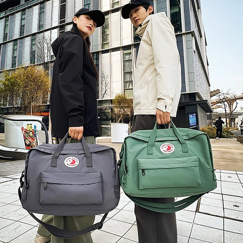 

ex Large Capaci Sports Fitn Travel Bapa Single Double oulder Crossbody Bag Nylon Material Casual Leisure Sle