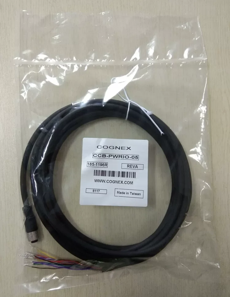 for Cognex Cam Trigger Output High Quality Alternative Power Cord CCB-PWRIO-05/-10/-15