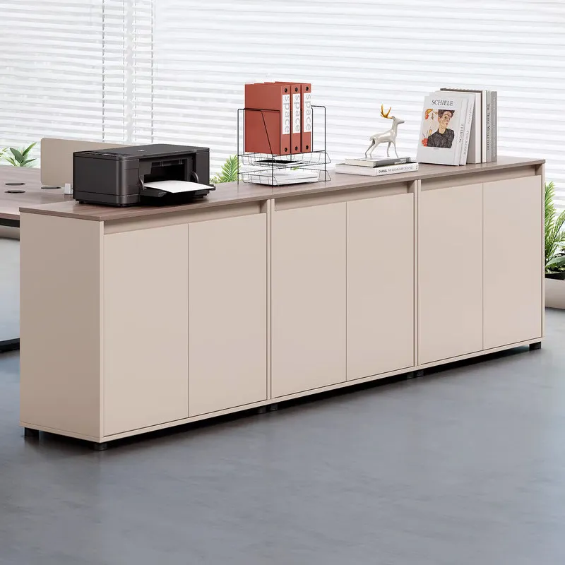File Cabinet Short Cabinet Data Cabinet Simple Modern Floor Side  Wooden  Office Locker Office Partition