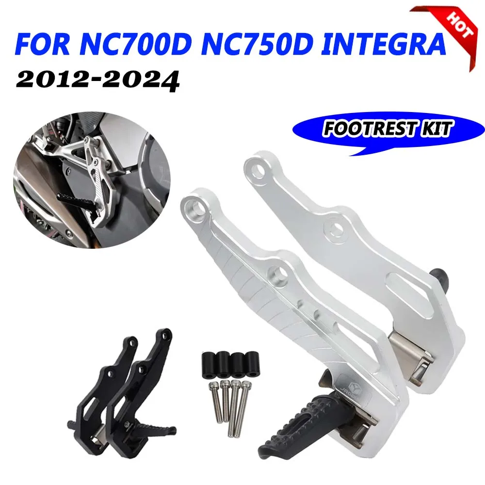 

For HONDA NC750D NC700D NC 750 700 D NC 750D 700D 2012 - 2024 Motorcycle Accessories Front FootPeg Footrest Kit Foot Pegs Pedals