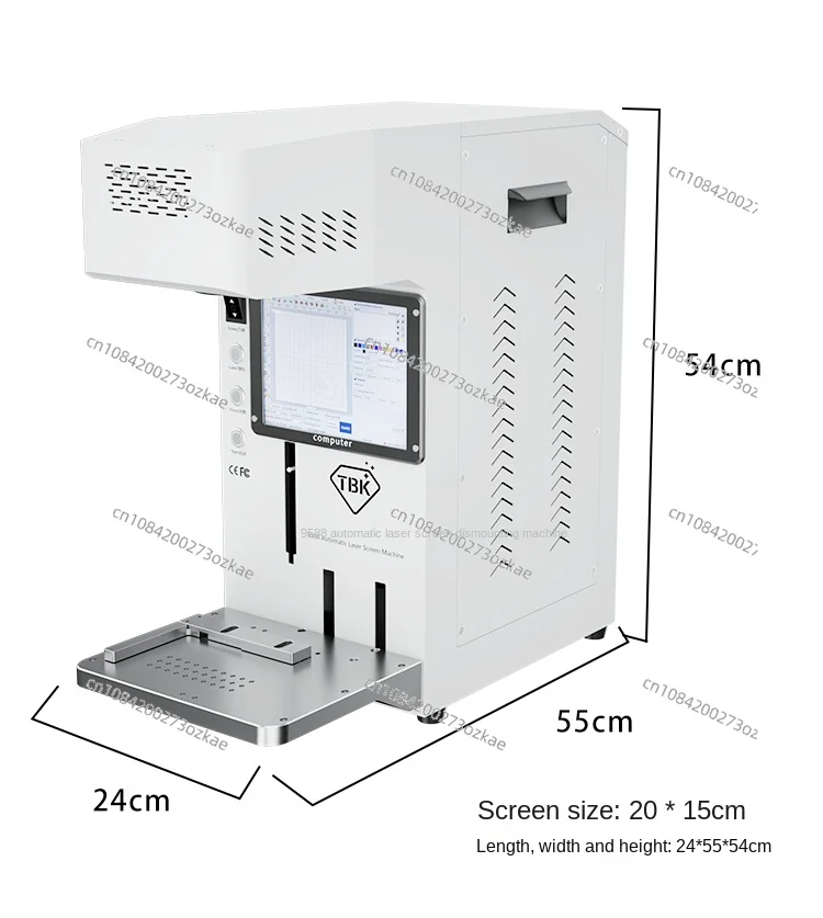 Tbk958b Mini Automatic Laser Split Screen Machine