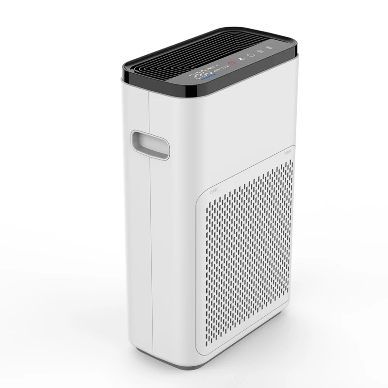 Portable Air Purifier with HEPA Filter Negative Ion Air Cleaner Dust Smoke Odor Removal USB Charging for Home