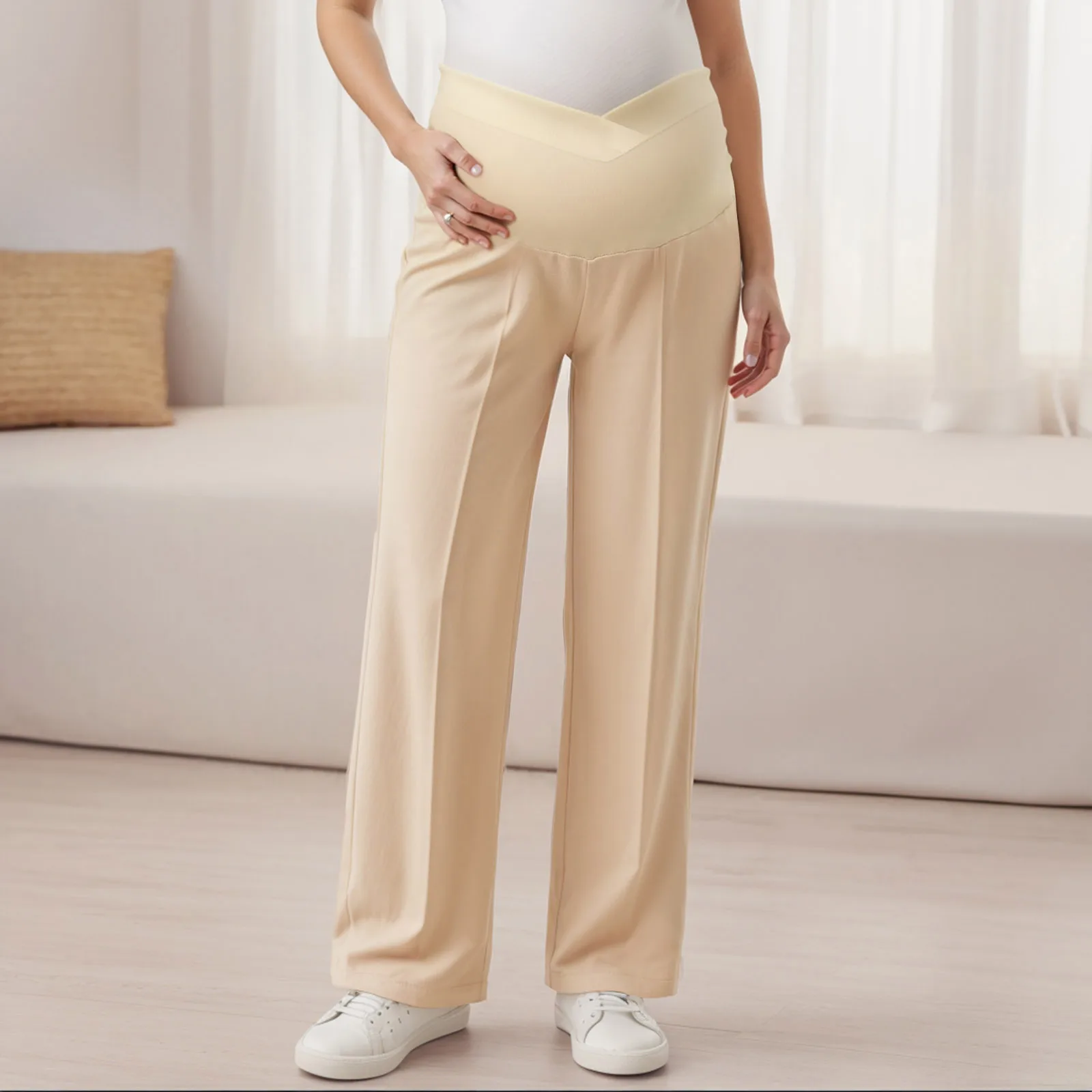 

Женские брюки, короткие широкие брюки для беременных, длинные брюки для беременных, летние тонкие брюки, верхняя одежда, леггинсы для беременных с полной панелью