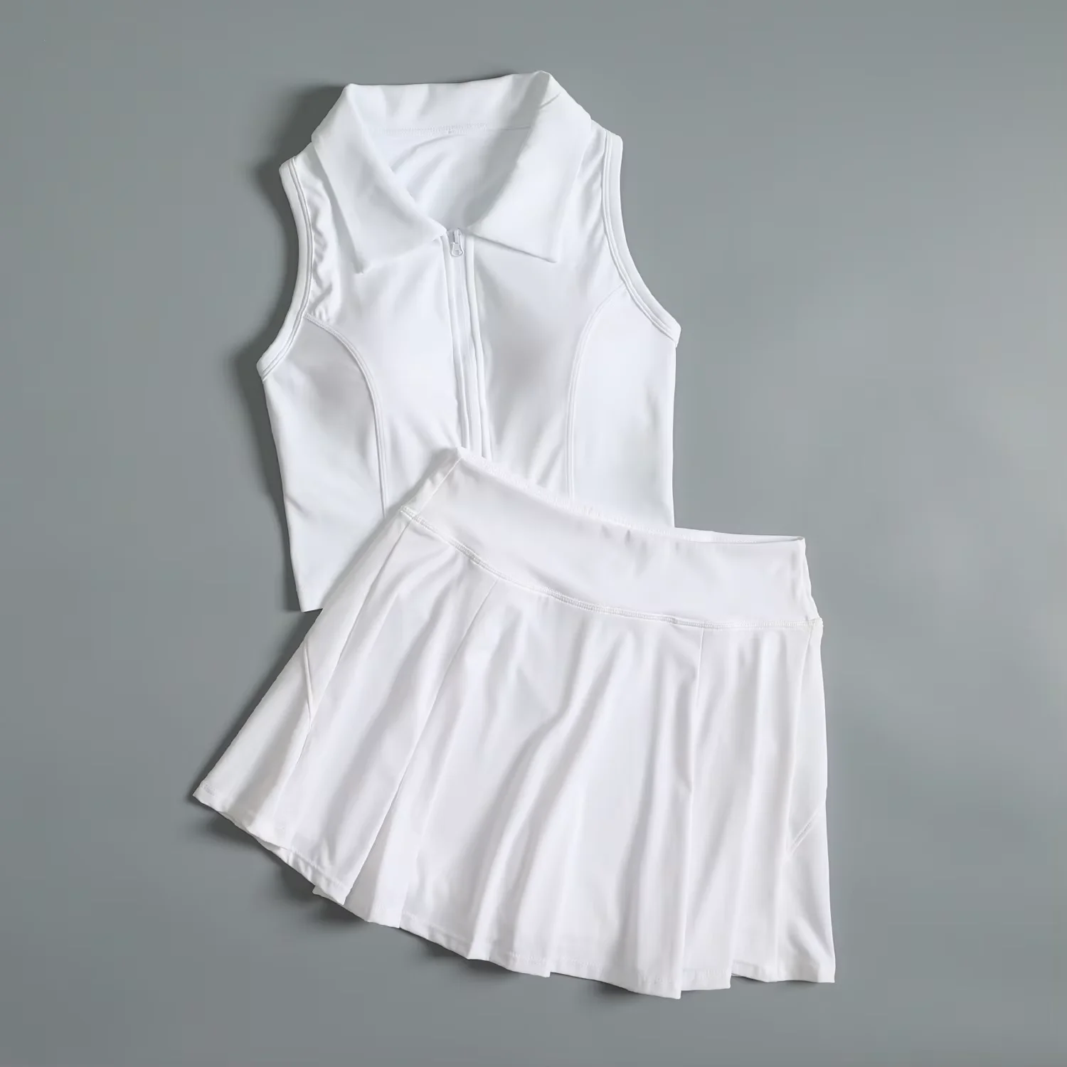 

Badminton uniform sports suit for women 2025 new yoga top vest tennis short skirt running quick-drying fitness suit