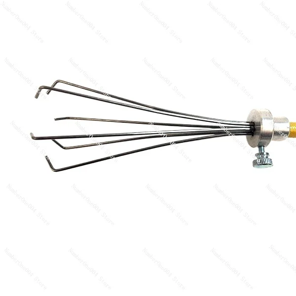 Suitable for Glass Ball Lamp Hand Burning Glass Bead Tube Cup Clip Gripper Medium Blowing Breakthrough Point