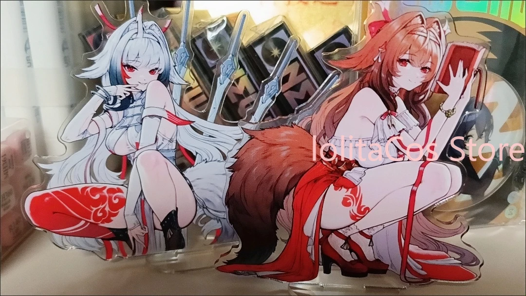 

New 10cm Zenless Zone Zero Ye Shunguang Acrylic Stand Ornament Anime Desktop Decor Display Collection Birthday Gift Cosplay Xmas