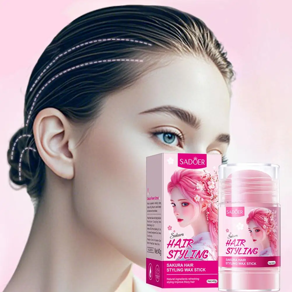 

Hair Wax Stick To Ease Frizziness Fixed Hairstyle Non-greasy Moulding Wax Stick Power Styling Your Hair Suitable for Edge F S3H4