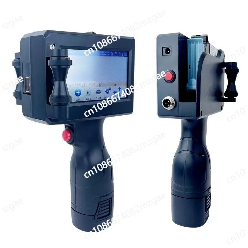 Intelligent high definition handheld inkjet printer, handheld inkjet printer, small production date printer