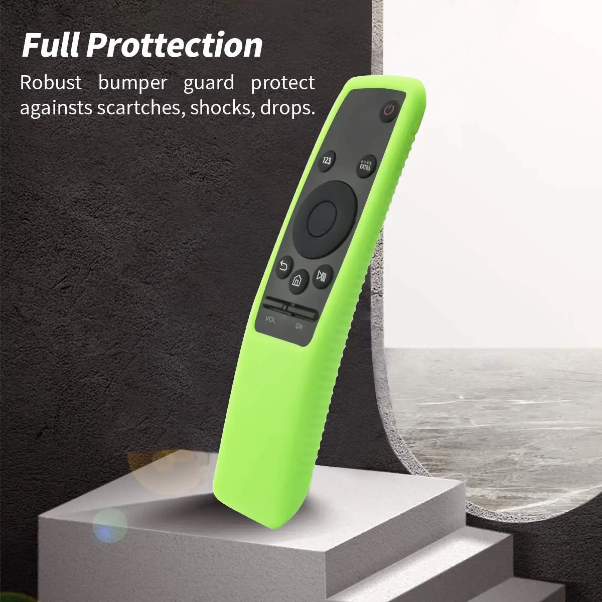 Silicone Protective Case Suitable for Samsung Smart TV Remote Control Case BN59-01241A/01242A Shockproof Luminous Remote Cover