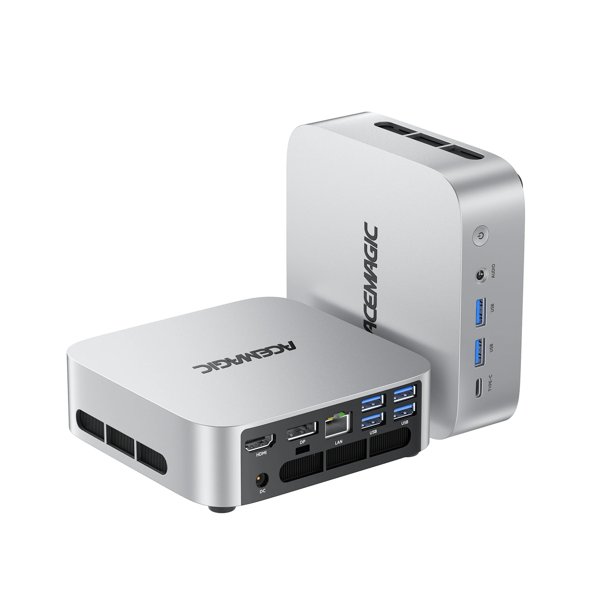 ACEMAGIC M1 Mini-PC AMD Ryzen 7 7735HS (8C/16T, bis zu 4,75 GHz) Windows 11 Pro Mini-PC mit AMD Radeon 4K Triple Display WiFi6 BT5.2