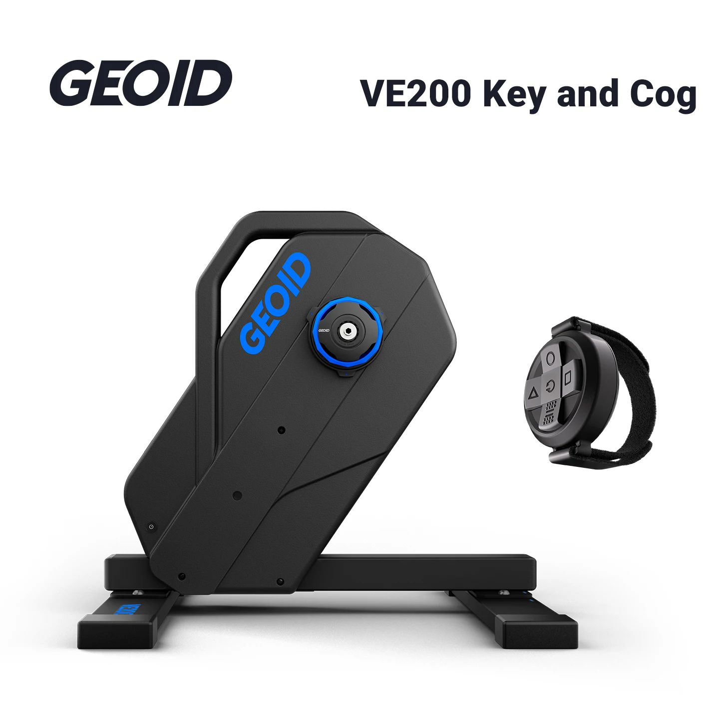 GEOID VE200 Smart Bike Trainer Virtual Shifting 24 Gear Positions with GEOID Key and Cog 10 Clicks MTB Road Bicycle Home Trainer