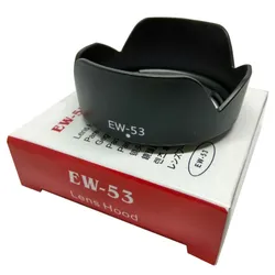 1pcs Lens Hood EW-53 Reversible Camera Lente Accessorie 49mm for Canon EOS M10 EF-M 15-45 mm f/3.5-6.3 IS STM Lens with box