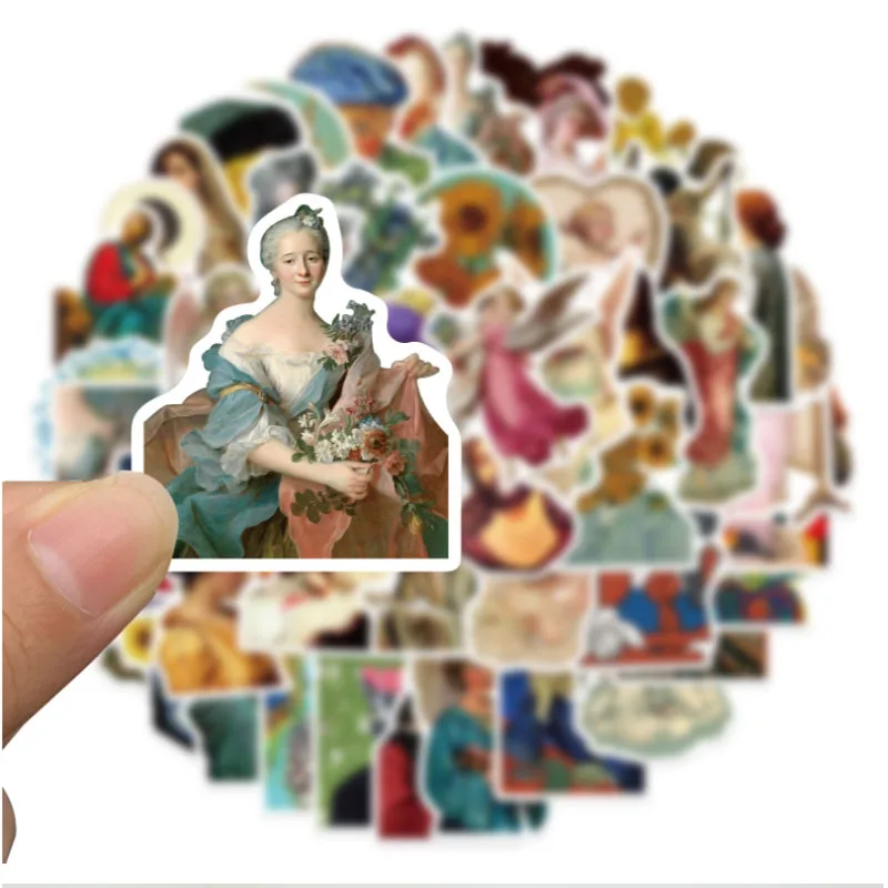 10/30/50 قطعة اللوحات الفنان الشهيرة الكتابة على الجدران لوح التزلج مقاوم للماء حقيبة السفر الهاتف المحمول الأمتعة ملصقات لطيف اللعب #3