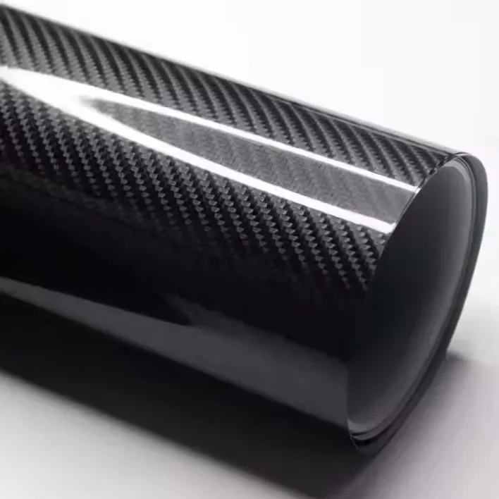 2025年ベストセラー製造 ストレッチ自動車ステッカー TPU PPF カラーカーボンファイバー カーラップフィルム 塗装保護用