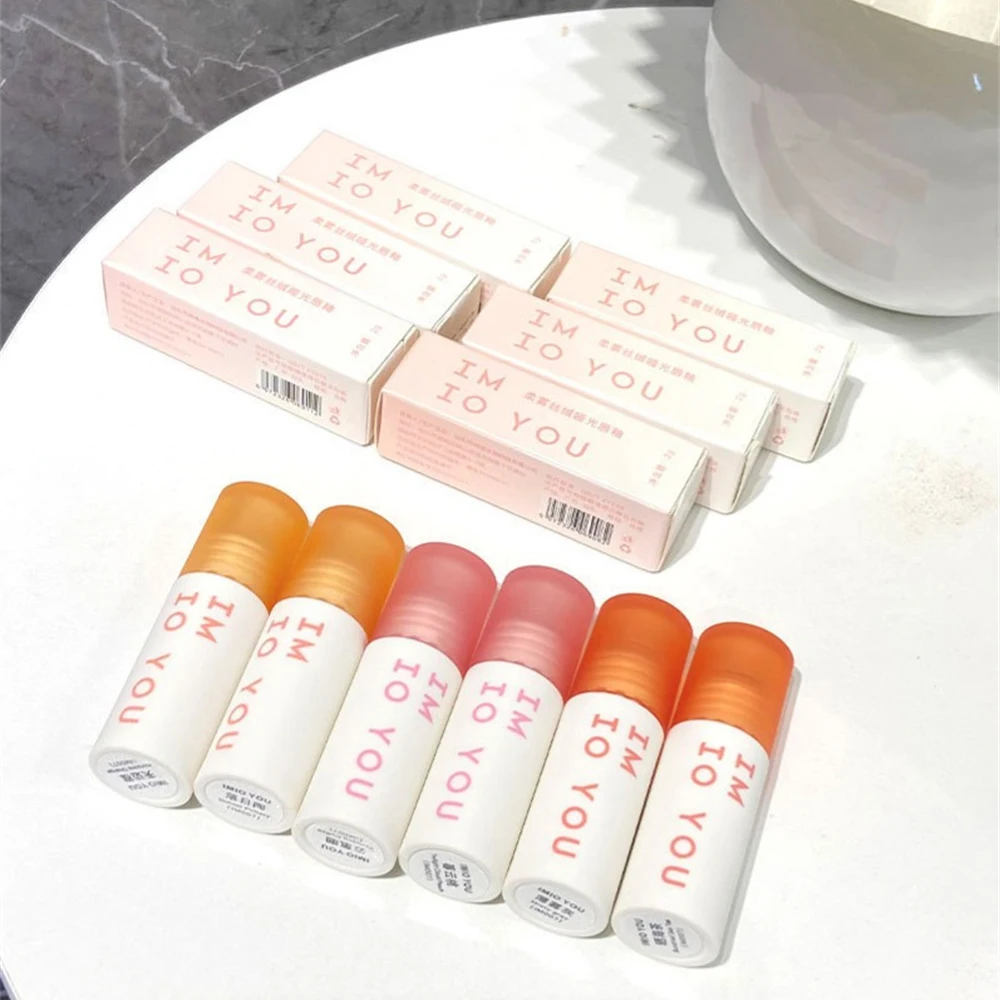 Lápiz labial mate, maquillaje de labios, lápiz labial de terciopelo, fácil de colorear, maquillaje intenso de larga duración, lápiz labial antiadherente, maquillaje de barro labial