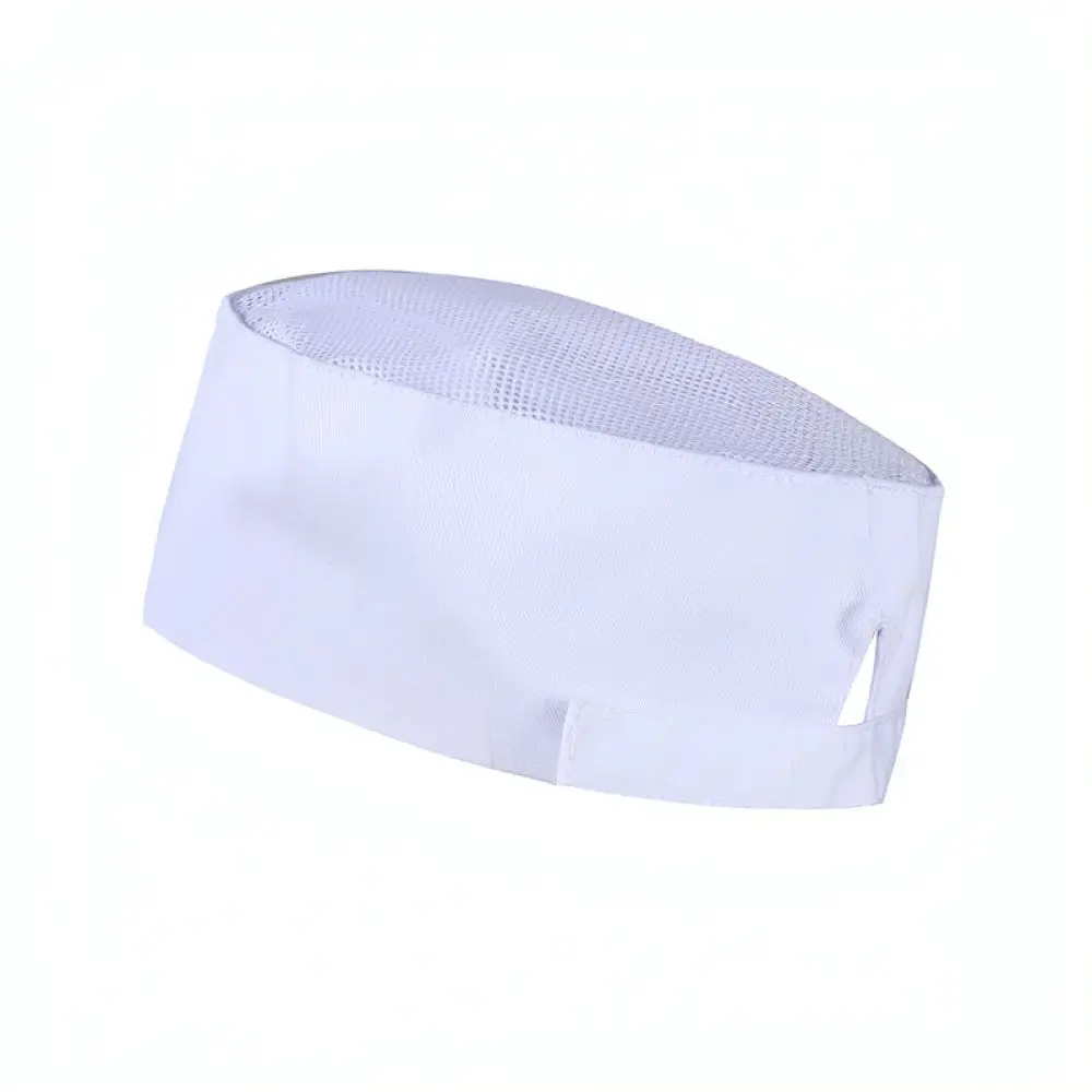 Unisex Chef Hat For Kitchen Cooking Work Cap Japanese Style Restaurant Service Headwear Adjustable Breathable Polyester Cotton