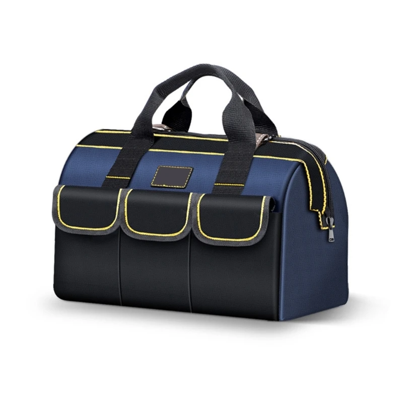 13/16/18 Zoll robuste Werkzeugtasche mit breiter Öffnung, Oxford-Stoff, Elektrikertasche, große Kapazität,