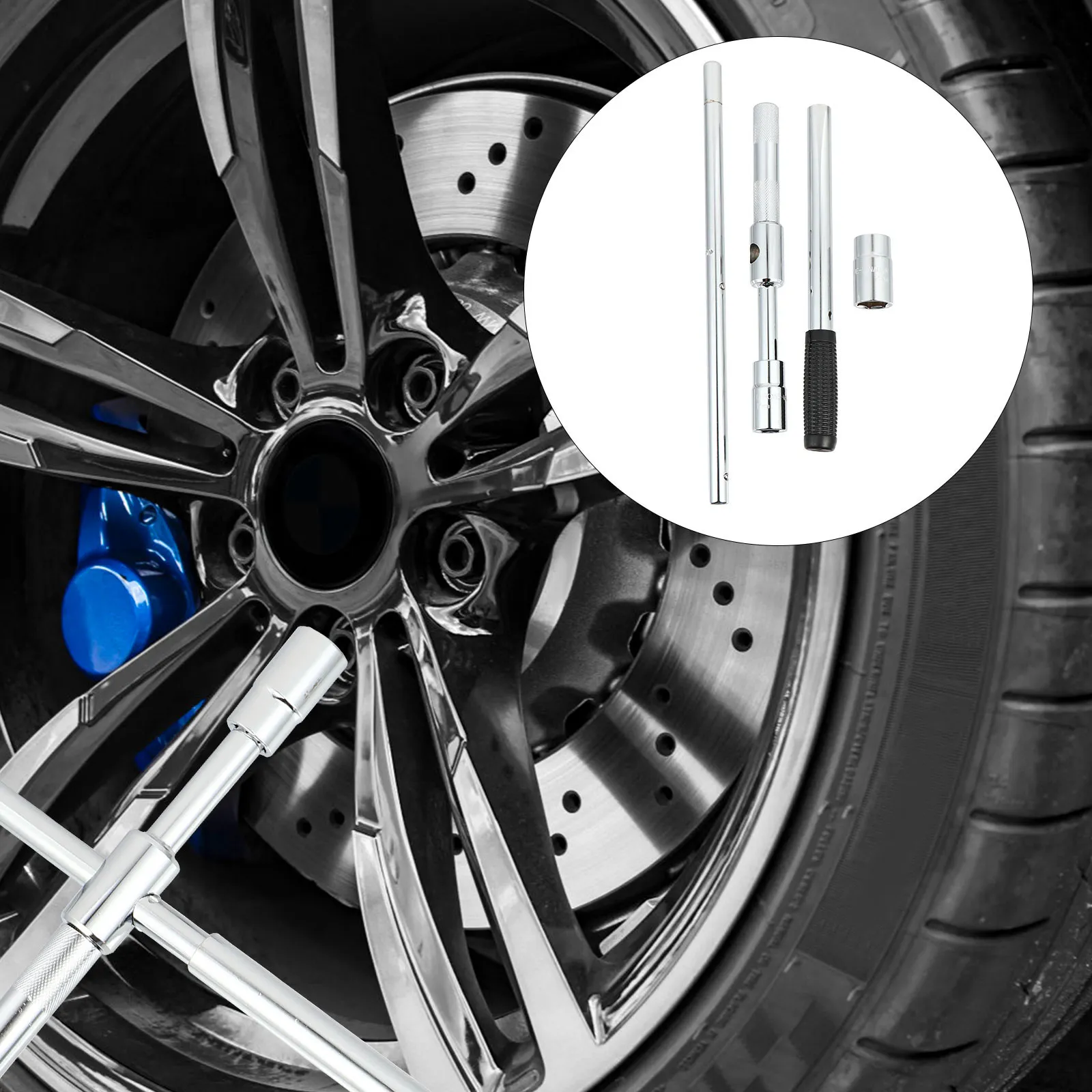 

Easy Tire Replacement Wrench Nut Wrenches Sturdy Wheel Extended Durable