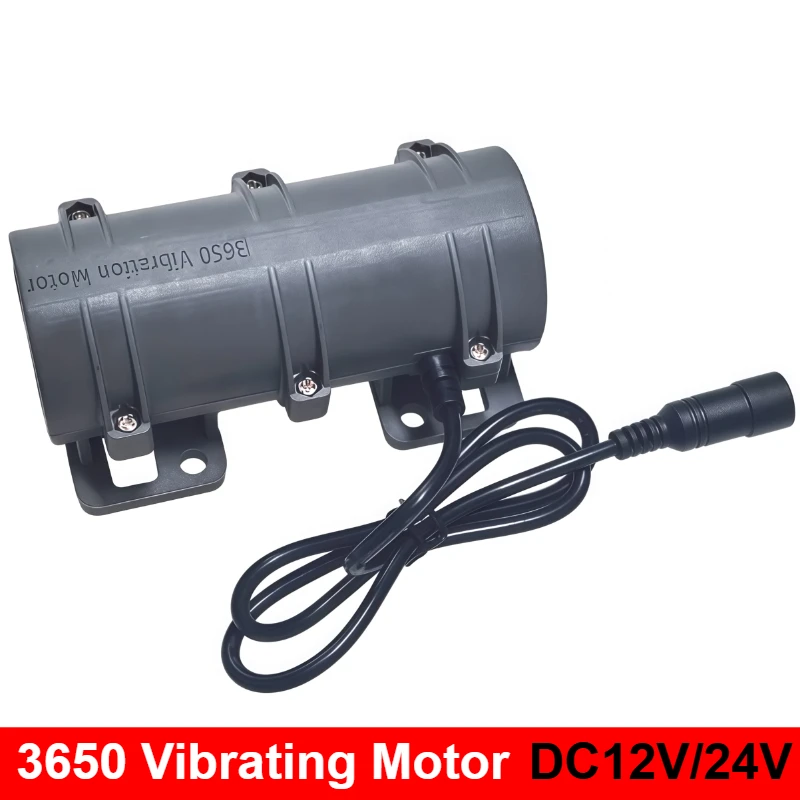 3650 Massage Bed Vibration Motor 12V - 24V Double Eccentric Wheel DC Vibration Motor for The Food Dispenser in The Escape Room