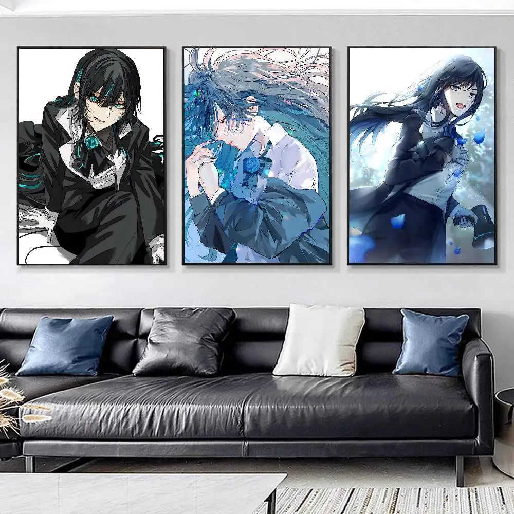 Virtual Idol Singer A-Ado Posters HD Print Vintage Wall Art Decor for Home Study Room
