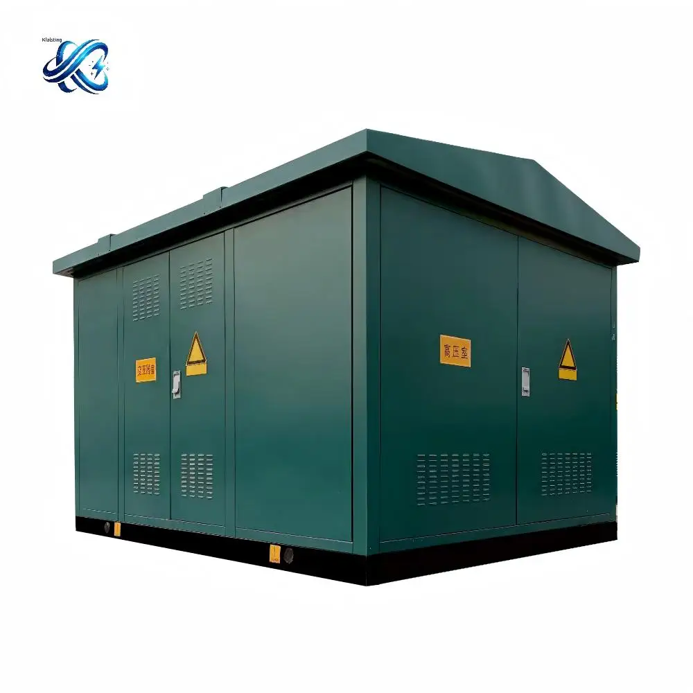 Substation With Copper Winding Transformer Supplier Outdoor Distribution Substation 12kV 33kV Compact Box