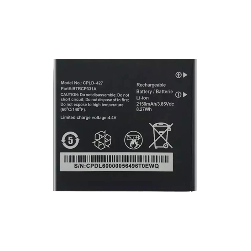 2150mAh Replacement Battery CPLD-427 For Coolpad CP331A Surf T-mobile Hotspot BTRCP331A