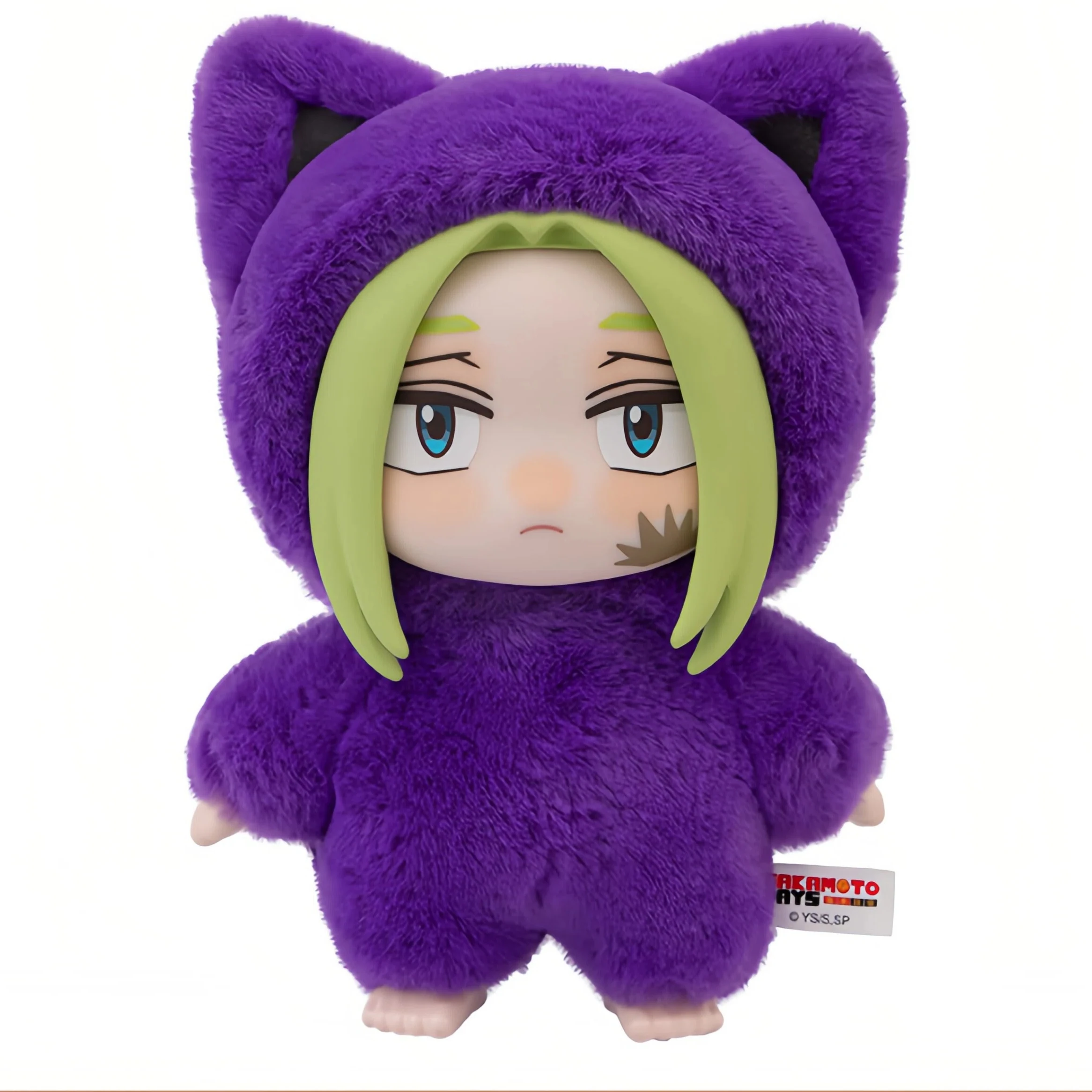 EAKI Anime Katzenohren Plüsch Blind Box Jujutsu Kaisen Haikyuu Sakamoto Days Niedliche Plüsch-Vinylfigur Sammlerstück Überraschungsgeschenk – Detail 29