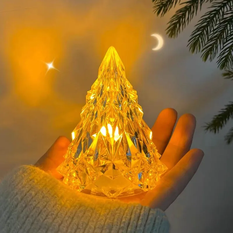 Atmosphere iceberg night light Christmas tree birthday gift cure girl bedside bedroom decoration high value