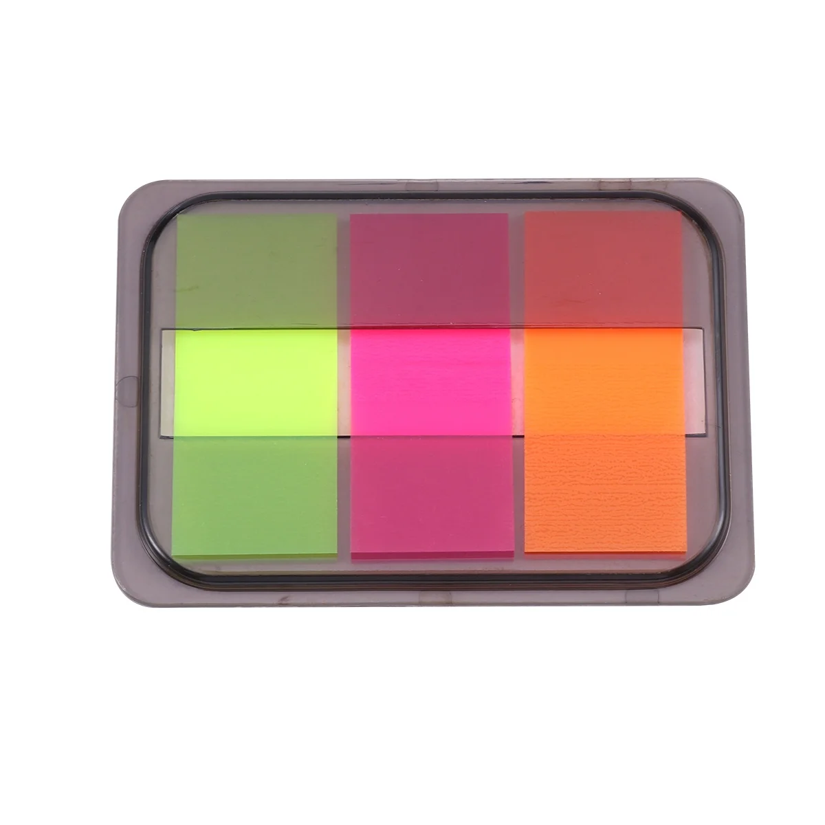 

10 Packs Neon Tabs PET Color Page Markers Writable Easy Use Bookmarks Highlight Information Translucent