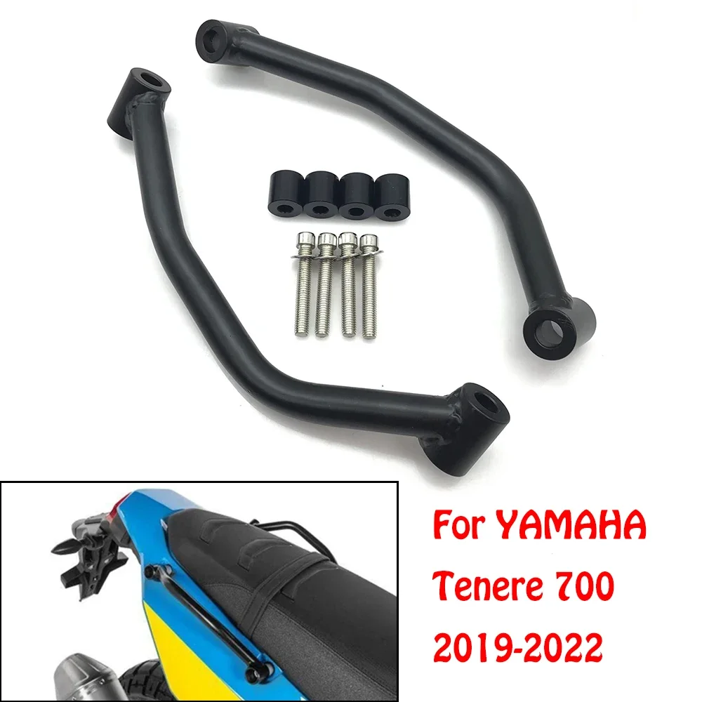 

Motorcycle For YAMAHA Tenere 700 T7 Tenere700 XT700Z XTZ 700 2019 CNC Rear Passenger Grab Bars Seat Pillion Rail Handle Armrest