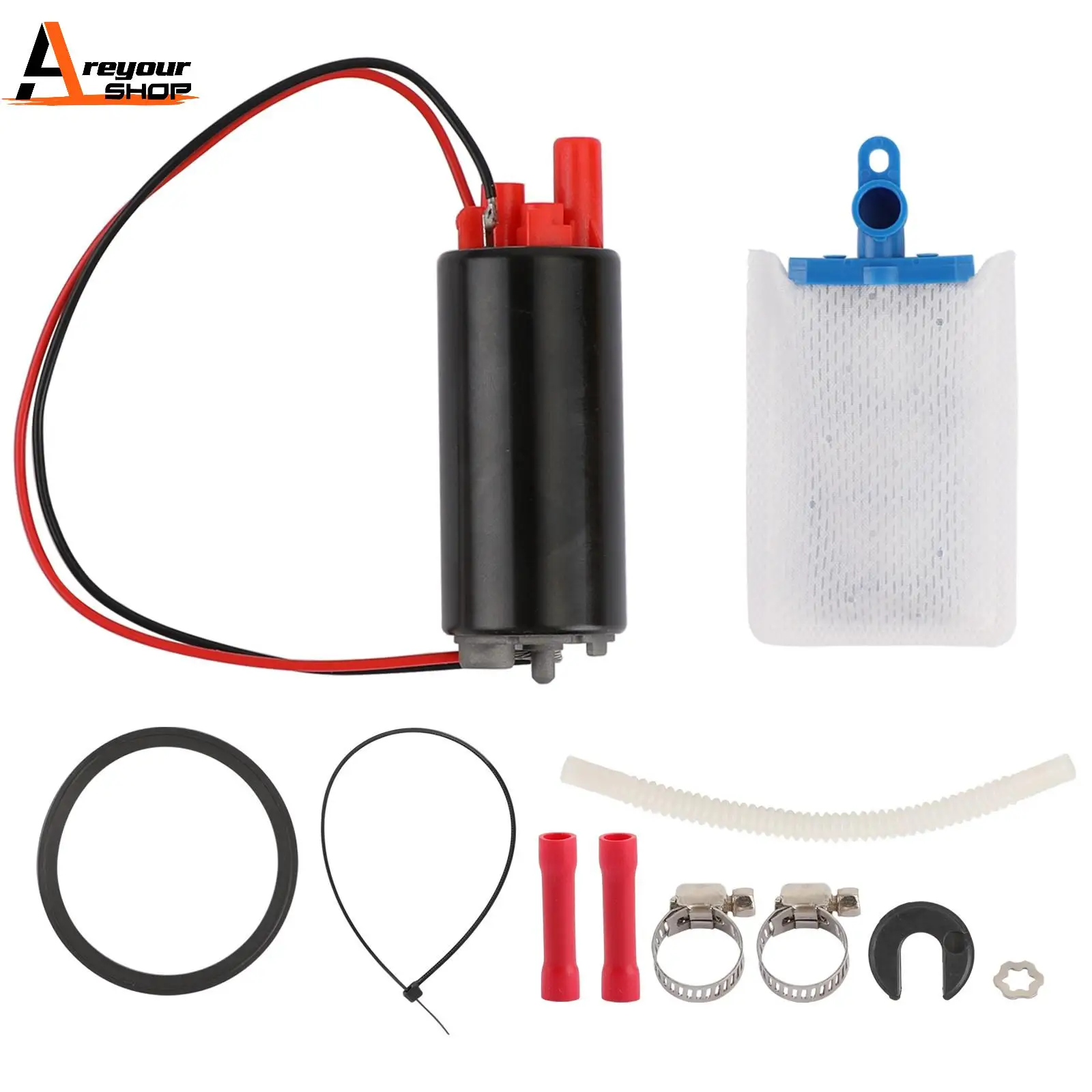 

Areyourshop Fuel Pump + Strainer Fit for Polaris ACE Sportsman 570 EFI 2014-2016 2521389 2205374 Motorcycle Accessories Parts