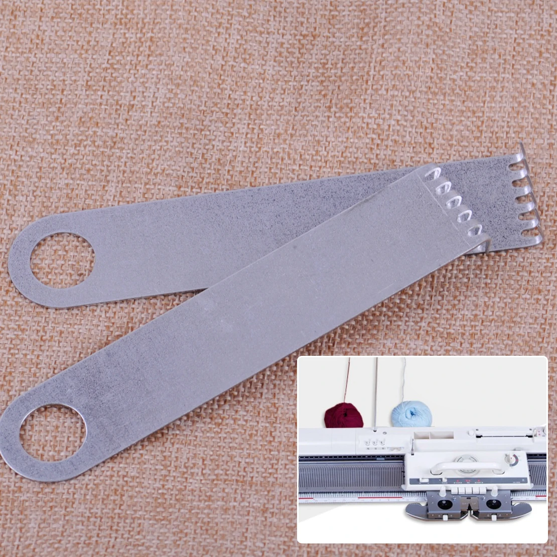 LETAOSK New 2pcs Claw Type Weight Hanger Accessories Fit for Brother Singer Knitting Machine