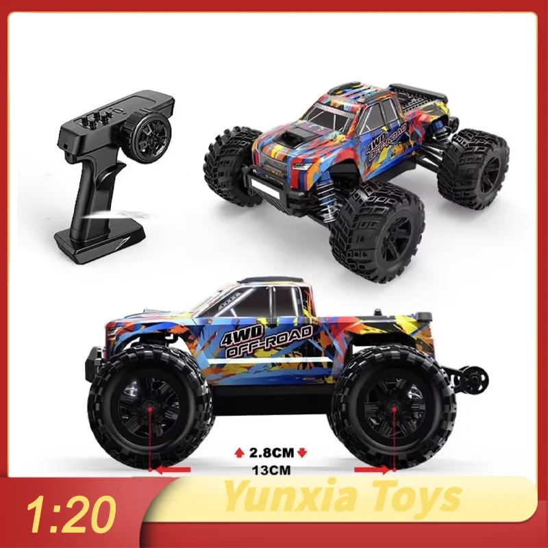 Mjx 20208 Mini Monster 1/20 Brushless Remote Control Electric 4wd High Speed Off Road Vehicle Children'S Toy Gift