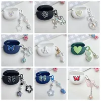 For SoundPEATS Air 5 Lite case luxury butterfly Keychain Earphone Silicone protect Cover for SoundPEATS Air5 cover