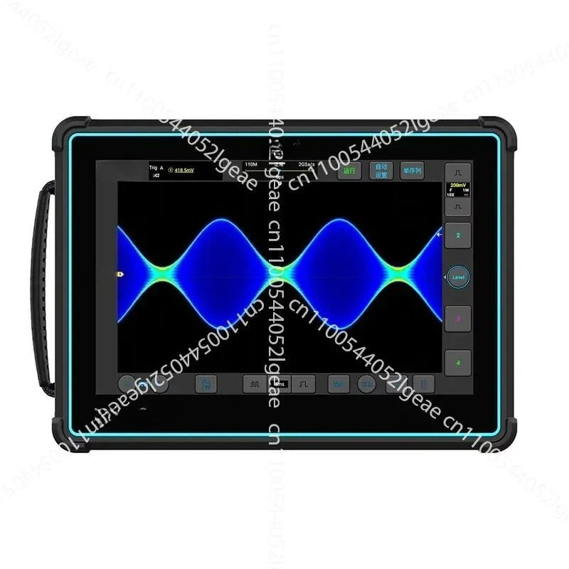 Portable Handheld Digital Oscilloscope 20MHz 4 Channel 8 Inch Display 1 GSa/s