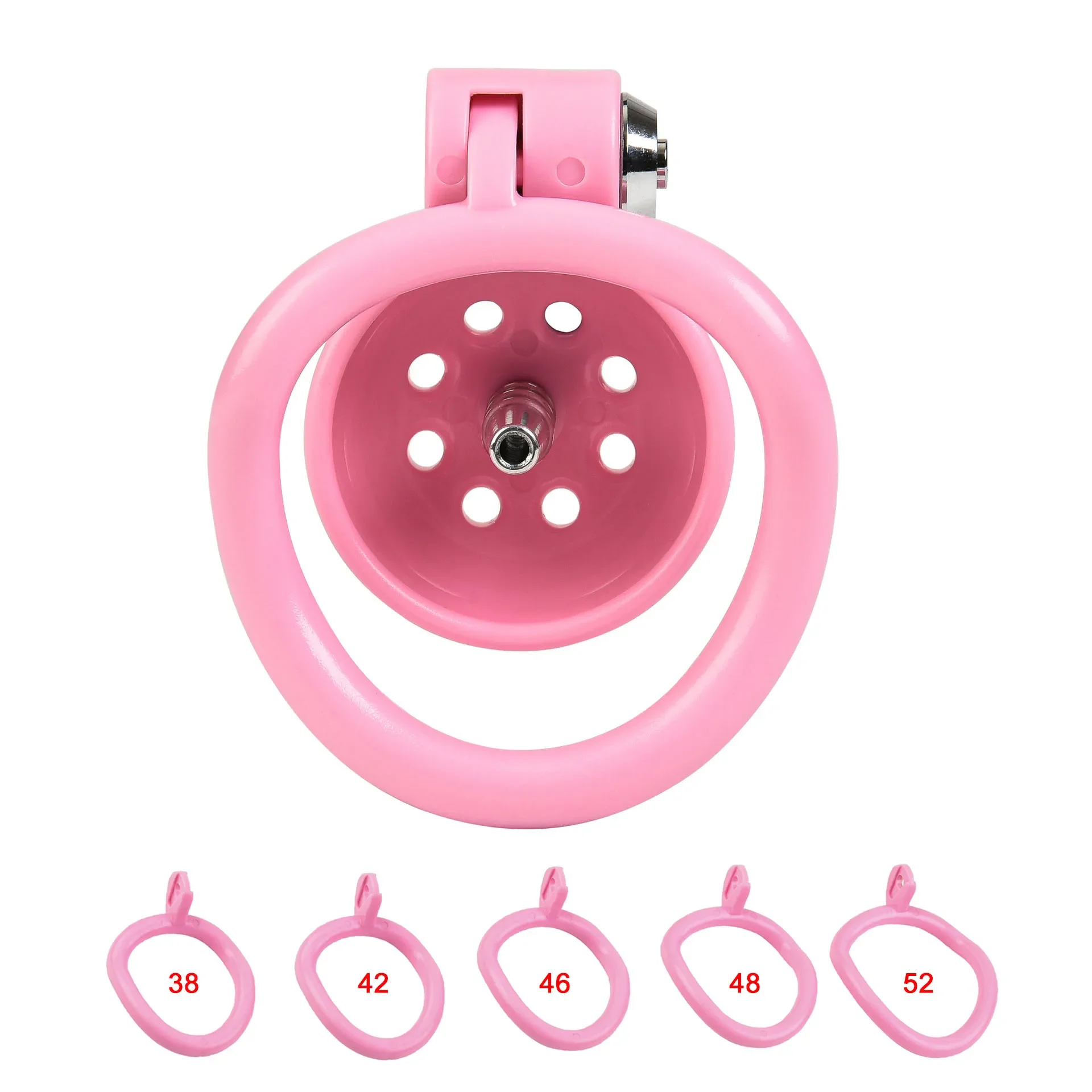 Male Penis Chastity Cage Set with 5 Size Padlocks Small Bird Design Belt And Cock Ring Bondage Sex Toy for Men