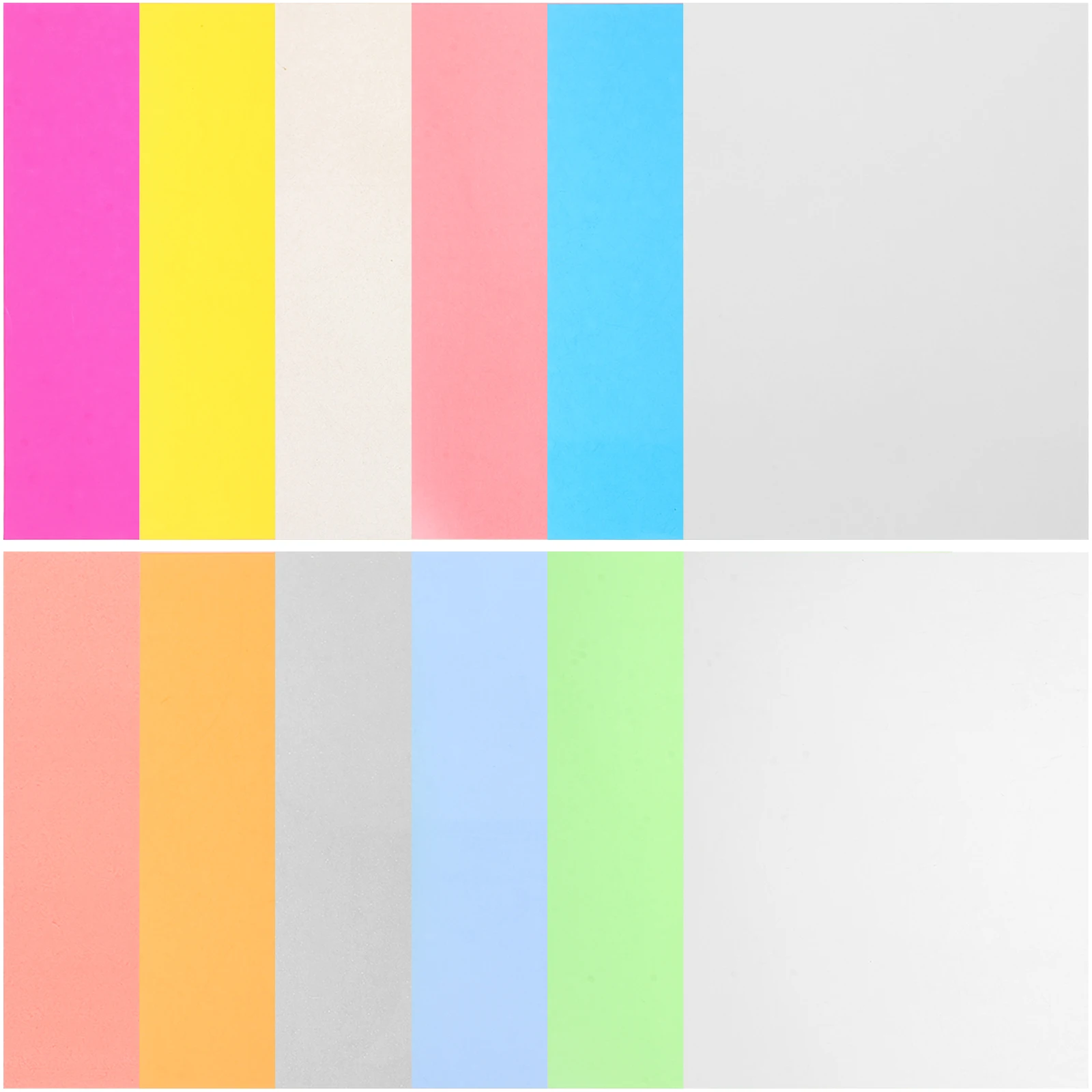 

12pcs Heat Shrink Plastic Sheets Colored Shrinkable Art Crafts Durable Diy Handicraft Supplies Frosted Shrink Sheets For s