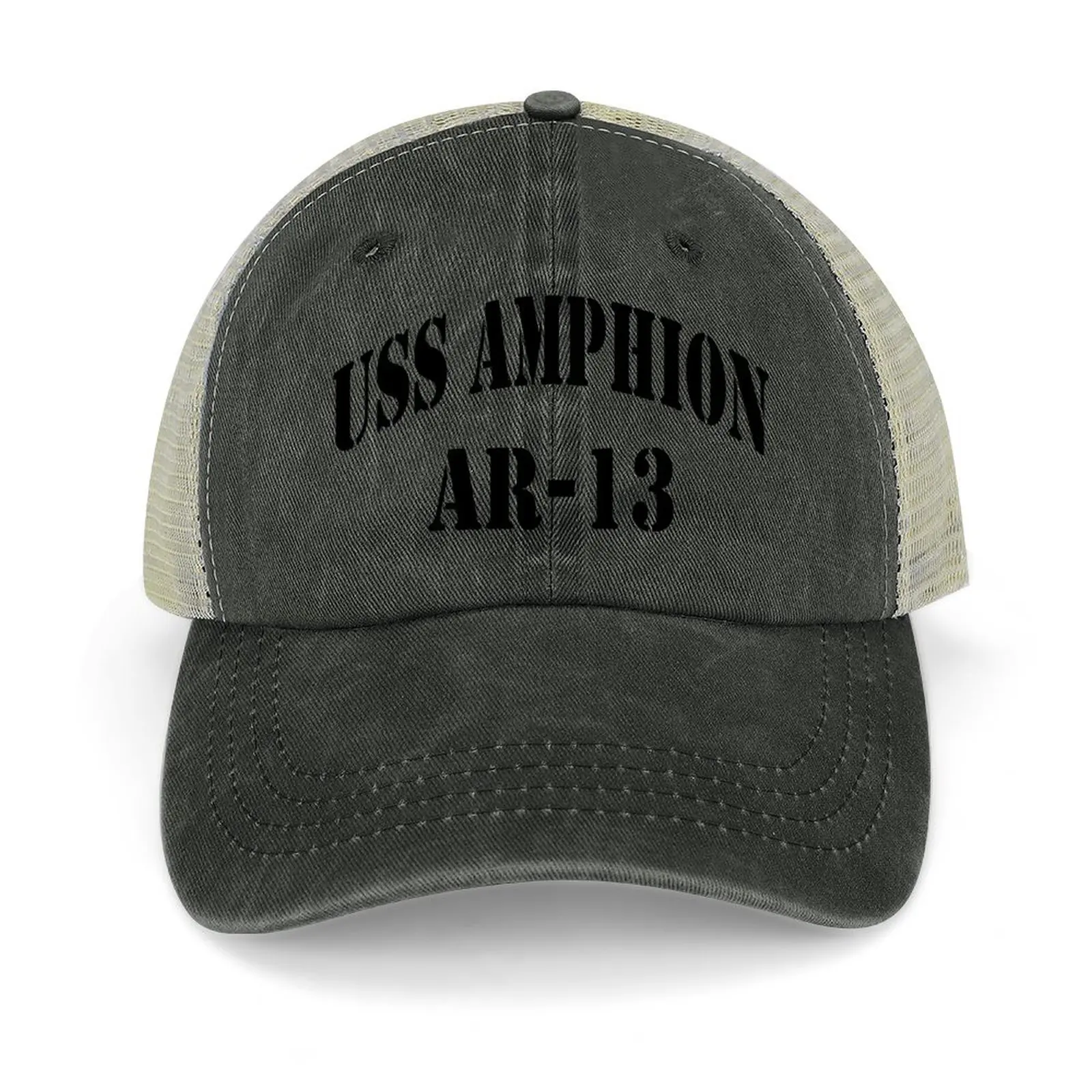 

USS AMPHION (AR-13) SHIP'S STORE Baseball Cap Fishing cap Hat Man For The Sun Sun Cap Girl Men's