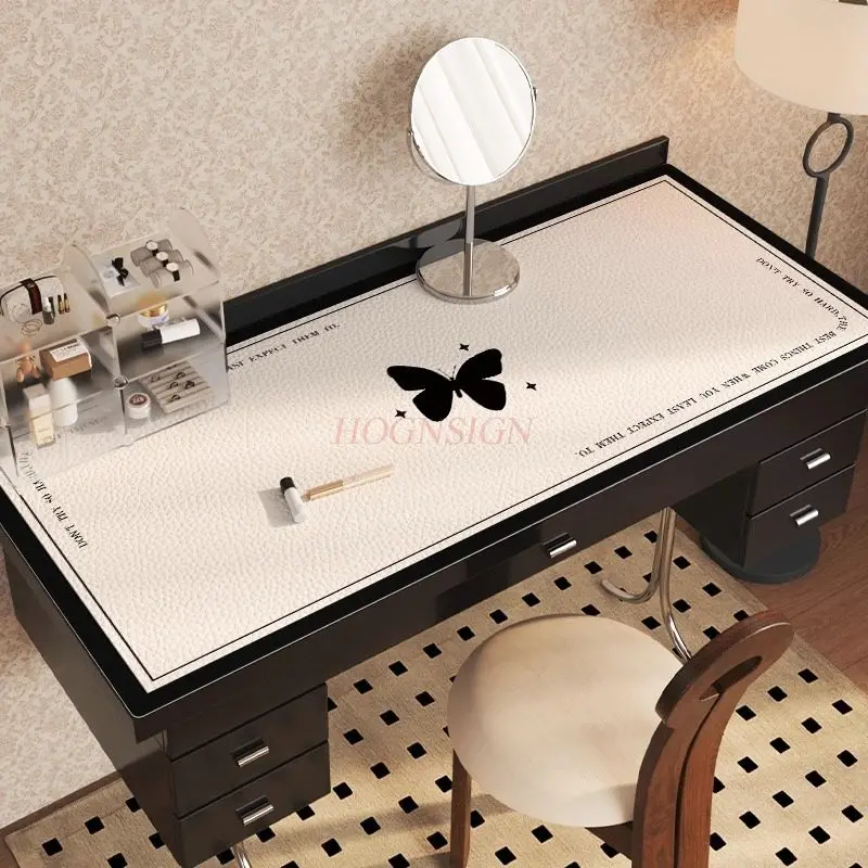 1pcs Light luxury high-end dressing table, table mat, countertop cushion, writing table, waterproof, oil resistant