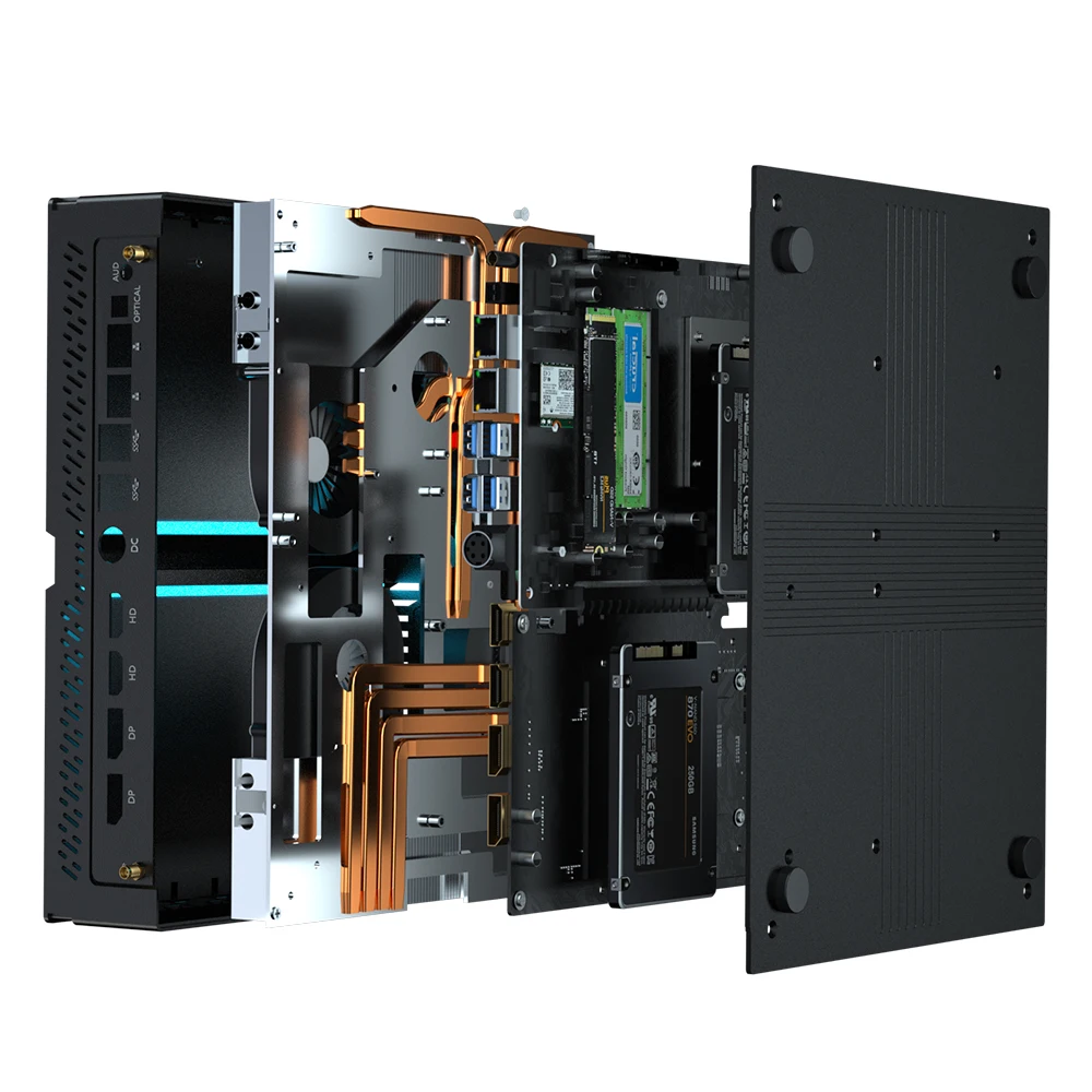 BKHDミニコンピューターゲーマービースト i9 14900F i7 14700F NVIDIA RTX 4070 12G 4060Ti 2xDDR5 Windows 11 Pro ゲーミングPC デスクトップPC WiFi6