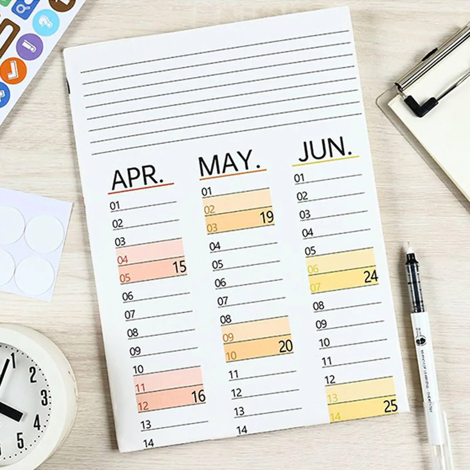 Wall Planner Large Yearly Planner Chart Large Wall Calendar For Kids School College Office Home Kitchen Classroom Teacher Family