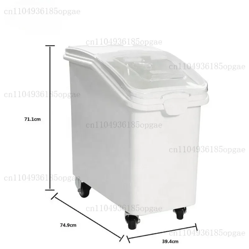 Flour Using Strong PP Plastic Food Storage Commercial Ingredient Box