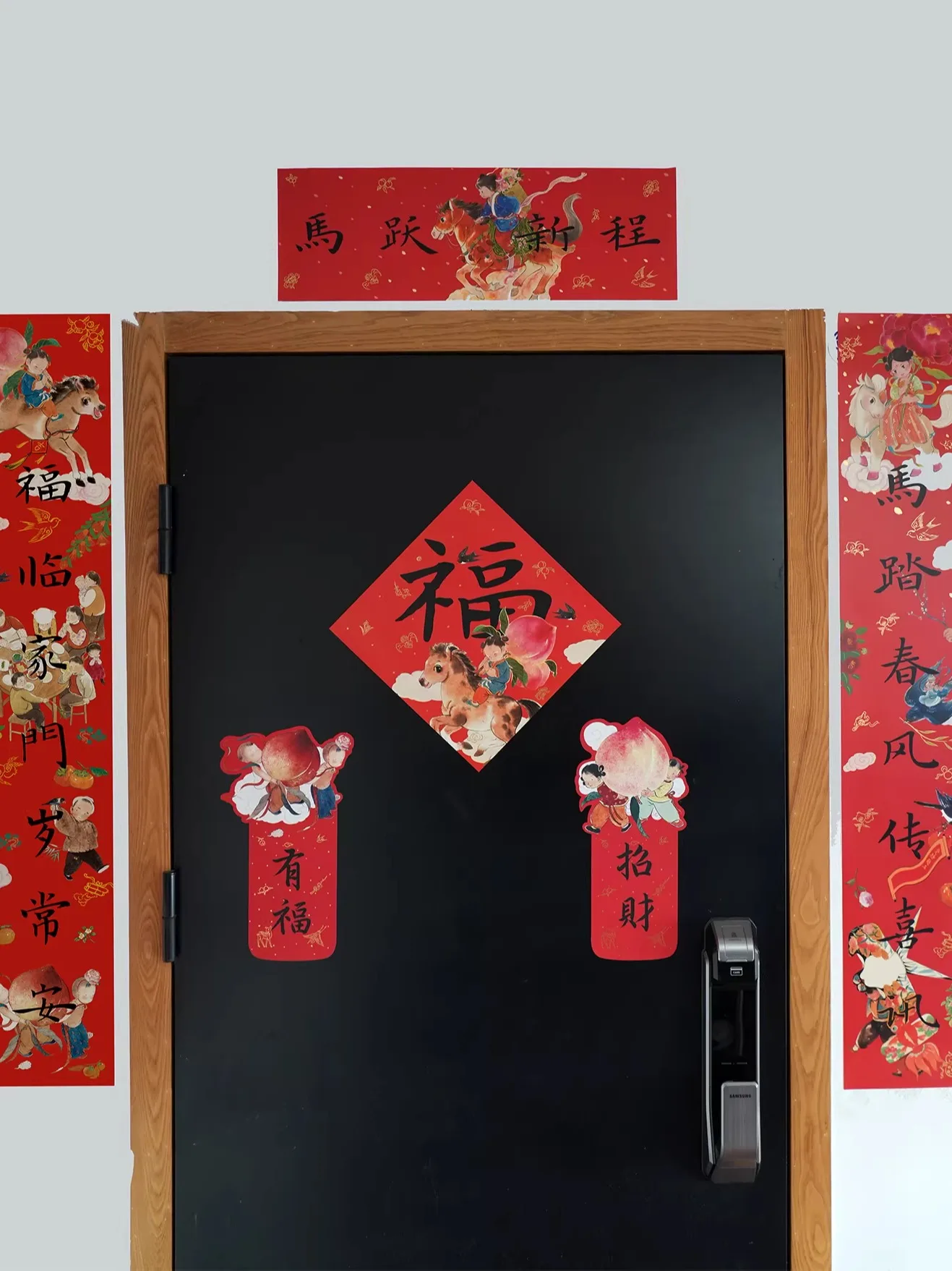 

Новогодние декоративные праздничные куплеты для дома и дверей, матовые, универсальные