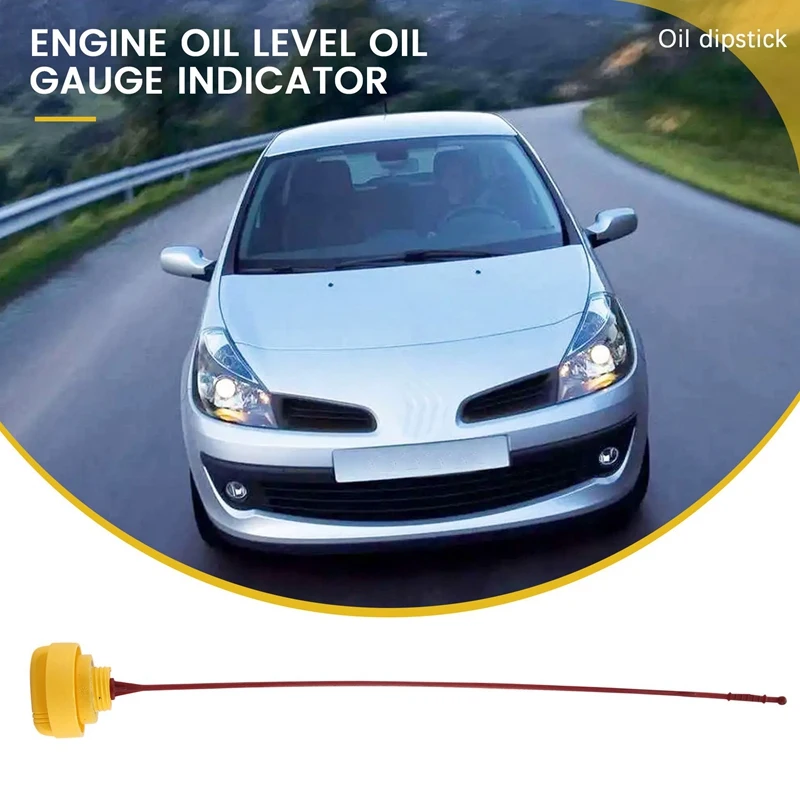 มาตรวัดระดับน้ำมันเครื่องรถยนต์สำหรับเรโนลต์คลีโอลากูน่าเมกาเนะวิวทิวทัศน์นิสสันซูซุกิ8200059541