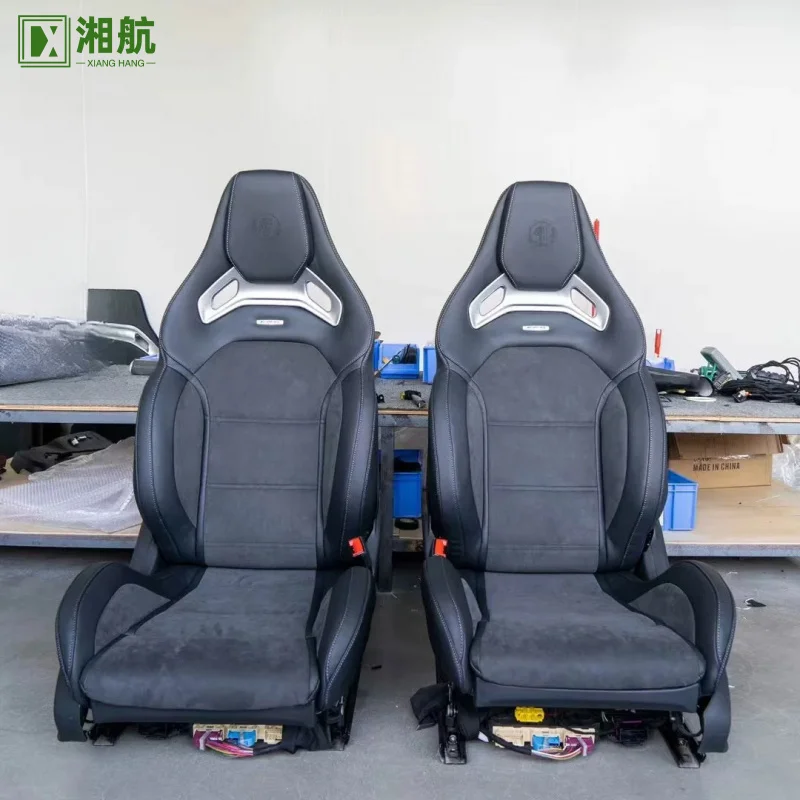 Suitable for Mercedes AMG Track Seat A45 CLA45 GLA45 SLK AMG GT C63 E63 A45 W176 W156 W117 AMG Seat Upgrade Car Seat